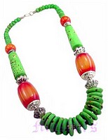 Indian ethenic necklace - click here for large view
